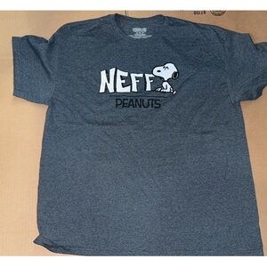 Neff Snoopy Graphic Tee in Charcoal gray men’s size xl
